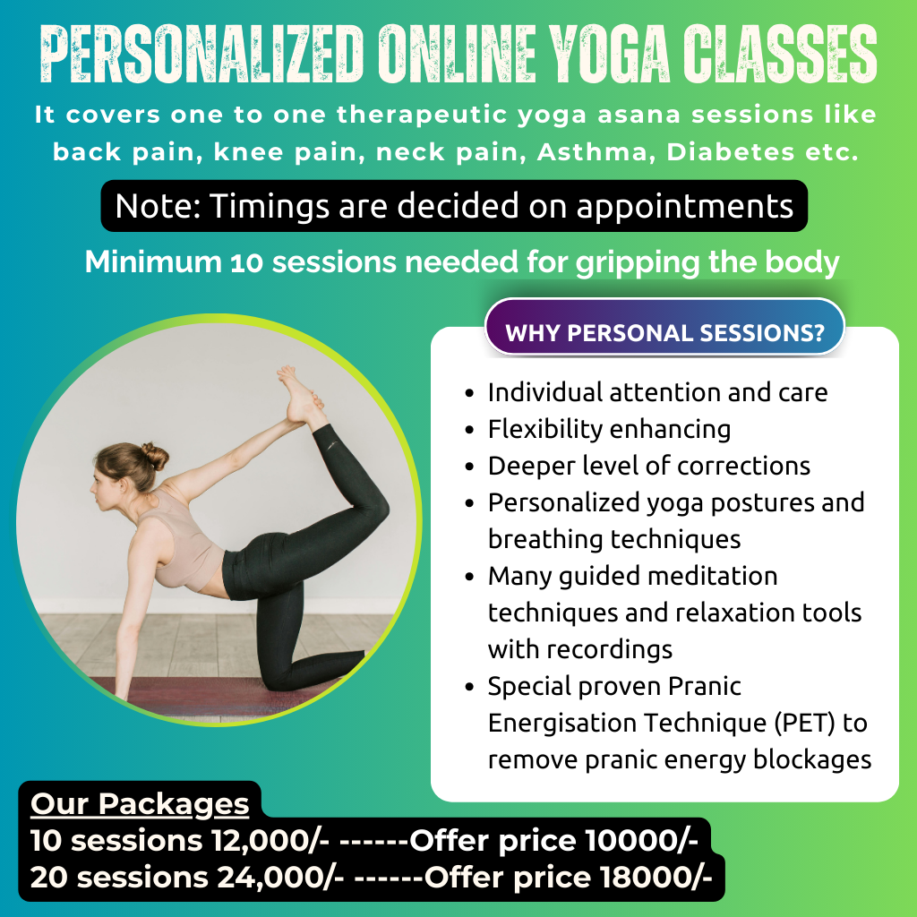 Yoga, Reiki, Acupressure & Wellness Experts- Yogasiri Wellness Centre in Bangalore, Karnataka, India